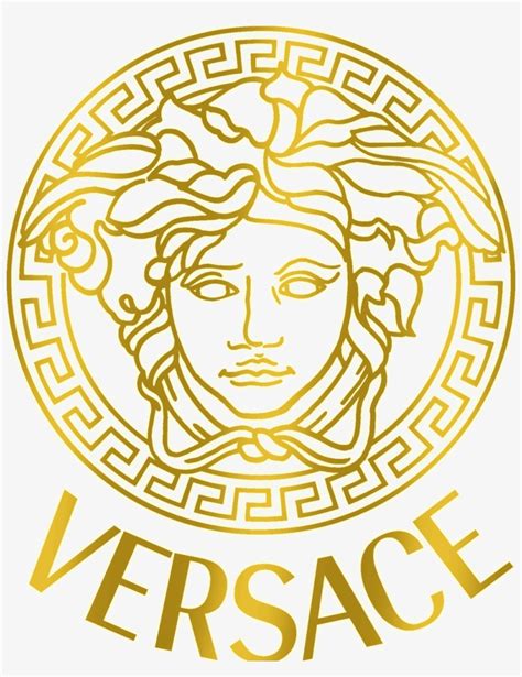 testa versace oro